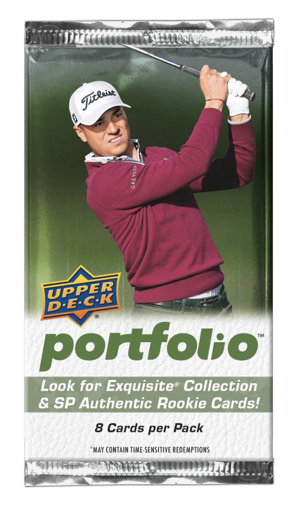 2024 UPPER DECK PORTFOLIO GOLF HOBBY PACK