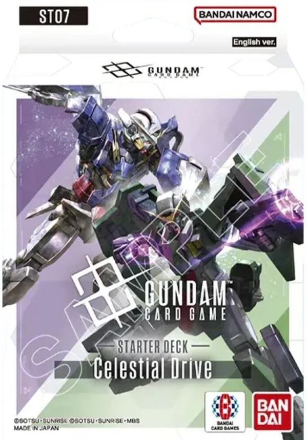 GUNDAM TCG STARTER DECK (ST07-ST08) (LIMIT 1 OF EACH PER CUSTOMER)