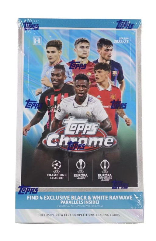 2022 TOPPS CHROME UEFA SOCCER LITE BOX