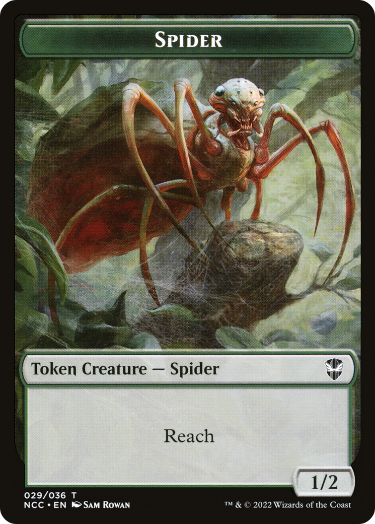 Treasure // Spider Double-Sided Token [The List]