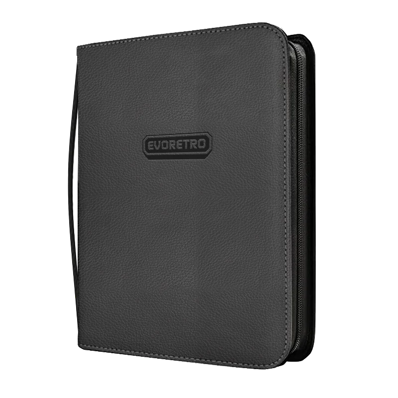 EVORETRO SHIELD+ COMPACT 3X3 TOPLOADER BINDER (216 CARDS)