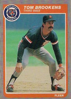 1985 FLEER - BASE - SINGLES -