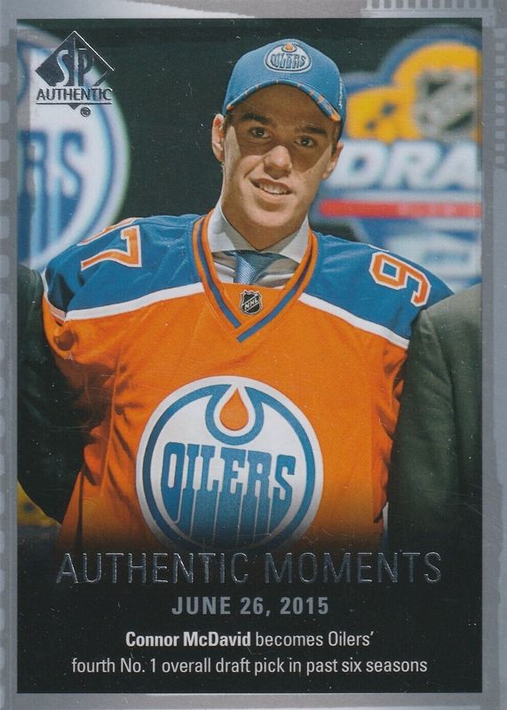 2015 UPPER DECK SP AUTHENTIC - AUTHENTIC MOMENTS - COMPLETE INSERT SET -