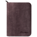 ULTRA PRO PREMIUM SUEDE AMETHYST 4-POCKET PRO BINDER