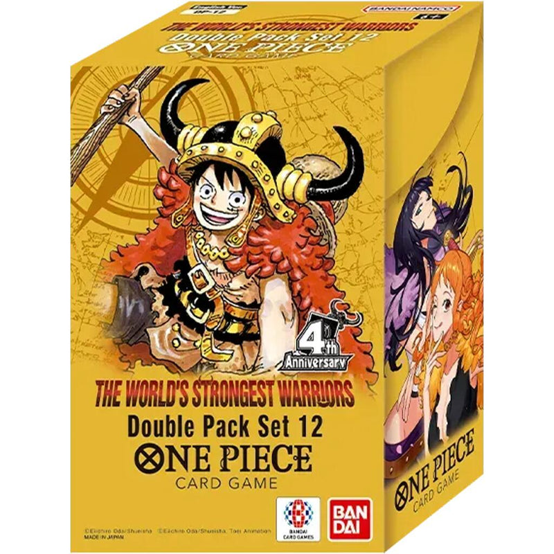ONE PIECE TCG THE WORLD'S STRONGEST WARRIORS DOUBLE PACK (1 PER CUSTOMER)