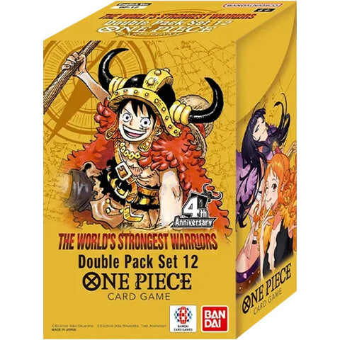 ONE PIECE TCG THE WORLD'S STRONGEST WARRIORS DOUBLE PACK (1 PER CUSTOMER)