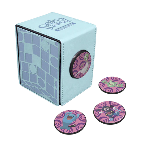 ULTRA PRO POKEMON GALLERY SERIES: TRICK ROOM ALCOVE CLICK DECK BOX