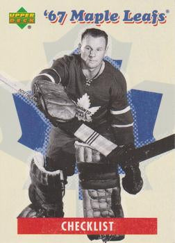 2007 UPPER DECK - '67 MAPLE LEAFS - 30 CARD SET - COMPLETE SET