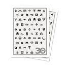 ULTRA PRO MTG APEX 30TH ANNIVERSARY SLEEVES 105 COUNT