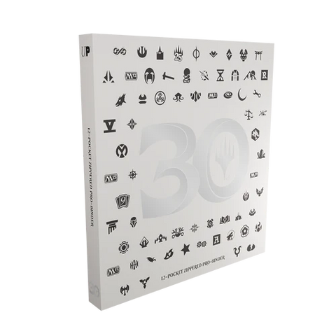 ULTRA PRO MTG 30TH ANNIVERSARY 12 POCKET ZIPPERED PRO-BINDER