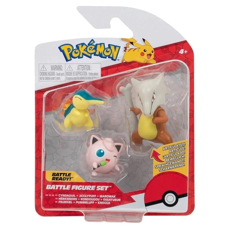 POKEMON BATTLE FIGURE SET 3 PACK