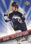 2005 UPPER DECK SERIES TWO - GOAL CELEBRATIONS - SINGLES -