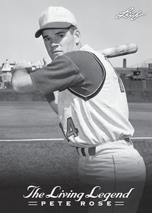 2012 LEAF THE LIVING LEGEND PETE ROSE - COMPLETE BASE - #1-50