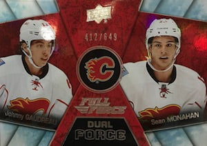 2015 UPPER DECK FULL FORCE - DUAL FORCE - COMPLETE 12 CARD SET -