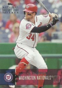 2016 TOPPS NATIONAL BASEBALL CARD DAY - FULL SET - #1-50