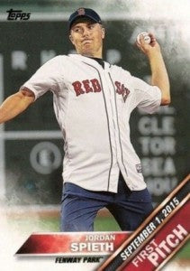 2016 TOPPS SERIES ONE - FIRST PITCH - SINGLES -