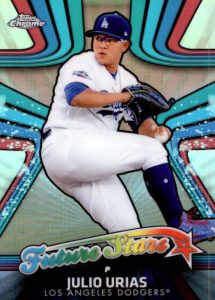 2017 TOPPS CHROME - FUTURE STARS - SINGLES - #FS1-FS15 - YOU PICK FROM LIST