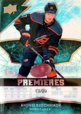 2018 UPPER DECK ICE - PREMIERES - SINGLES -