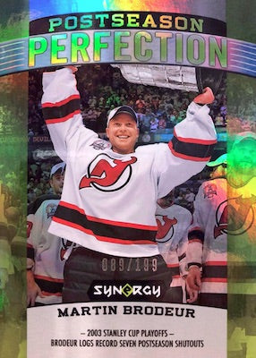 2018 UPPER DECK SYNERGY - GREEN - POSTSEASON PERFECTION - SINGLES - #'D/199 - #PS1-PS20 - YOU PICK FROM LIST
