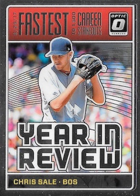 2018 PANINI DONRUSS OPTIC - YEAR IN REVIEW - SINGLES - YR1-YR12 - YOU PICK FROM LIST