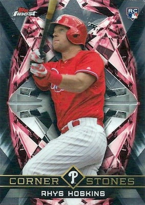 2018 TOPPS FINEST - CORNER STONES - SINGLES - SELECT YOUR PLAYER