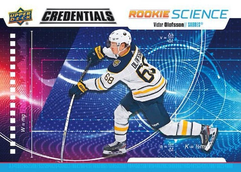 2019 UPPER DECK CREDENTIALS - ROOKIE SCIENCE - SINGLES - #RS01-RS32 - YOU PICK FROM LIST
