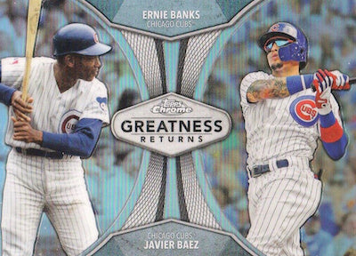 2019 TOPPS CHROME - GREATNESS RETURNS - SINGLES -