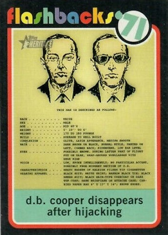 2020 TOPPS HERITAGE - NEWS FLASHBACKS - SINGLES - #NF1-NF15 - YOU PICK FROM LIST