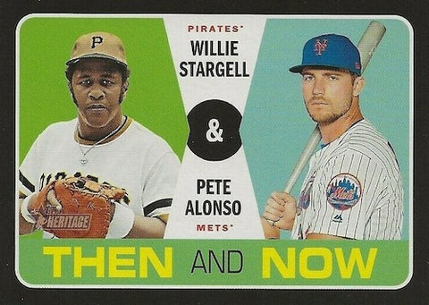 2020 TOPPS HERITAGE - THEN AND NOW - SINGLES - #TN1-TN15 - YOU PICK FROM LIST