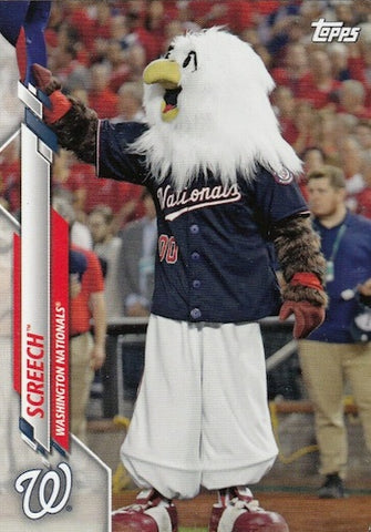 2020 TOPPS OPENING DAY - MASCOT - SINGLES - #M1-M24 - YOU PICK FROM LIST