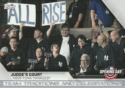 2020 TOPPS OPENING DAY - TEAM TRADITIONS AND CELEBRATIONS - SINGLES - #TTC1-TTC10 - YOU PICK FROM LIST