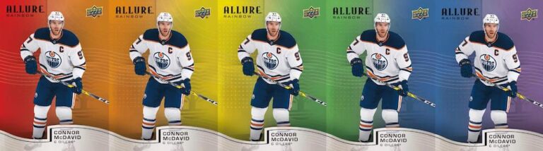 2021 UPPER DECK ALLURE - RAINBOW PARALLELS - SINGLES - SELECT YOUR PLAYER