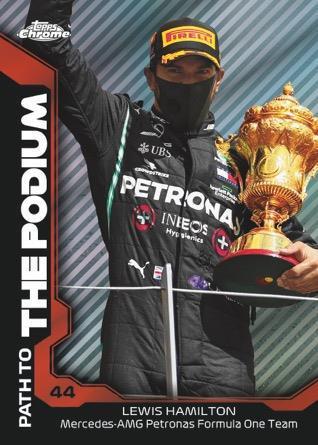 2021 TOPPS CHROME F1 - PATH TO THE PODIUM - SINGLES - SELECT YOUR RACER