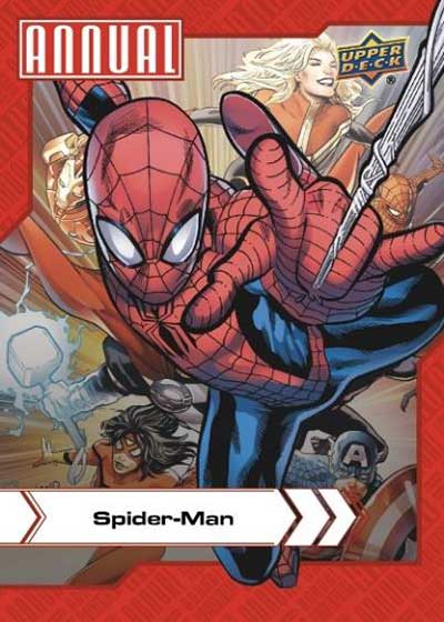 2022 UPPER DECK MARVEL ANNUAL - BASE - SINGLES -