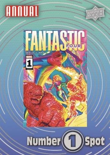2022 UPPER DECK MARVEL ANNUAL - NUMBER 1 SPOT - SINGLES -