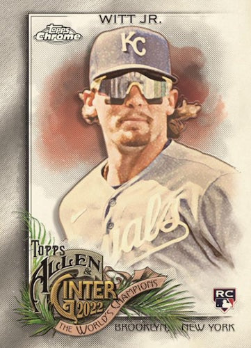 2022 TOPPS ALLEN & GINTER CHROME - BASE - SINGLES -