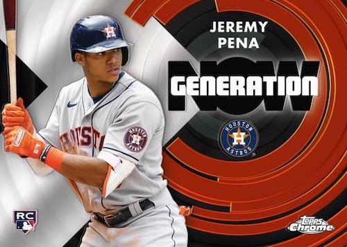 2022 TOPPS CHROME UPDATE - GENERATION NOW - SINGLES -