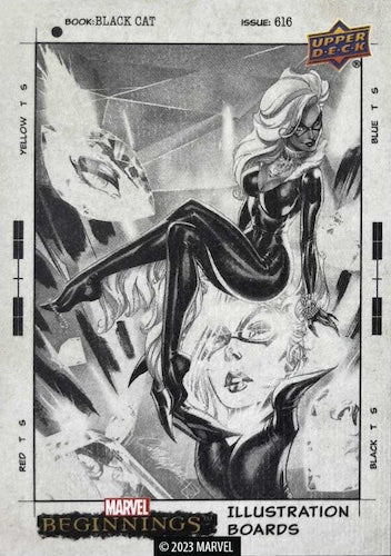 2022 UPPER DECK MARVEL NEW BEGINNINGS VOLUME 2 SERIES 1 - ILLUSTRATION BOARD - SINGLES -