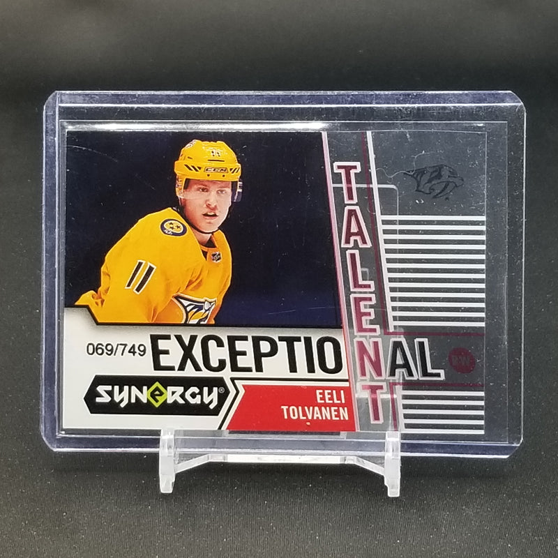 2018 UPPER DECK SYNERGY - EXCEPTIONAL TALENT - SINGLES - #'D/749 - #ET1-ET42