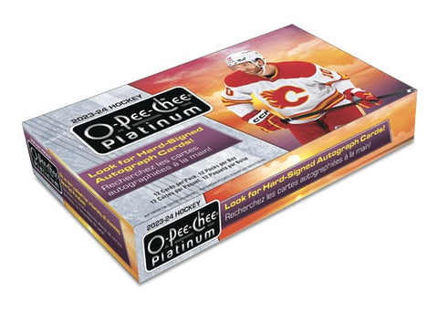 2023 UPPER DECK O-PEE-CHEE PLATINUM HOCKEY HOBBY BOX