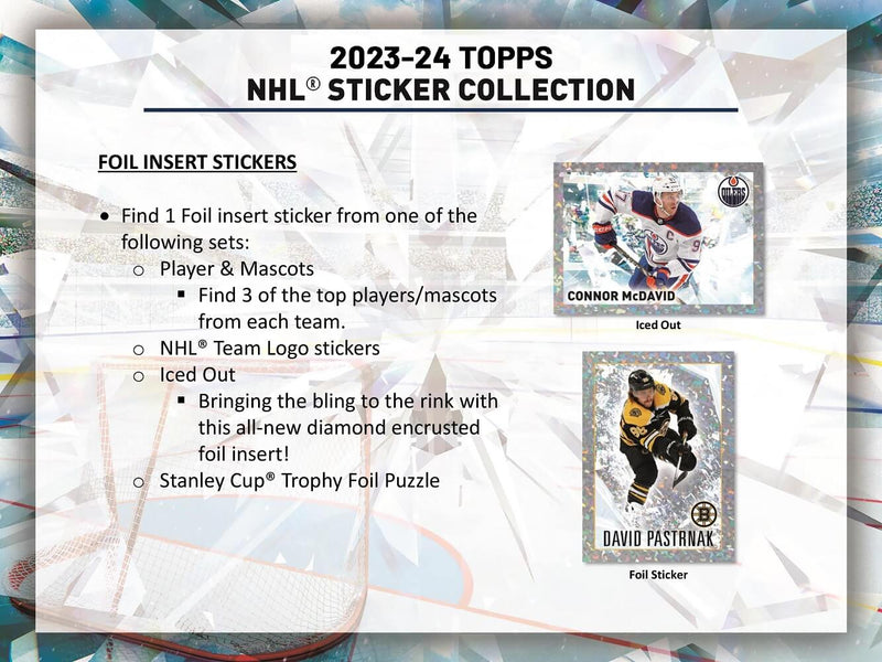 2023 TOPPS HOCKEY STICKER ALBUM