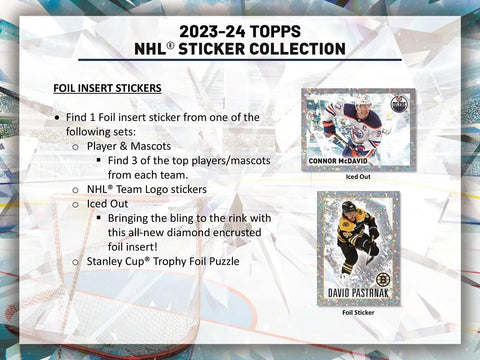 2023 TOPPS HOCKEY STICKER ALBUM