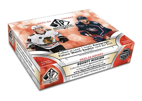2023 UPPER DECK SP AUTHENTIC HOCKEY HOBBY BOX