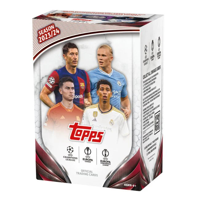 2023 TOPPS UEFA COMPETITIONS SOCCER BLASTER BOX