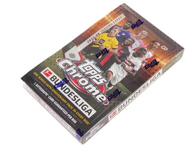 2023 TOPPS CHROME BUNDESLIGA SOCCER HOBBY BOX