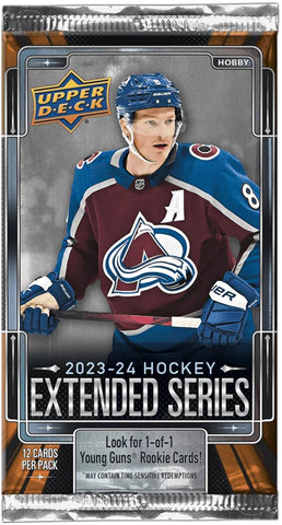 2023 UPPER DECK EXTENDED SERIES HOCKEY HOBBY PACK