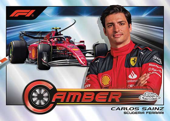2023 TOPPS CHROME F1 - CAMBER - SINGLES - SELECT YOUR PLAYER
