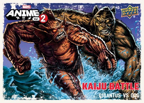 2023 UPPER DECK MARVEL ANIME VOLUME 2 - KAIJU BATTLES - SINGLES -