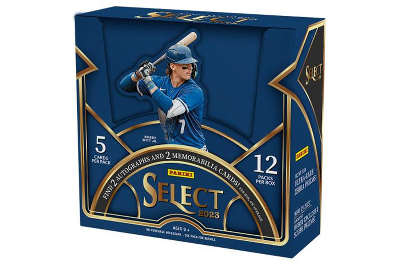 2023 PANINI SELECT BASEBALL HOBBY BOX