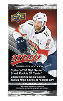 2022 UPPER DECK MVP HOCKEY BLASTER PACK